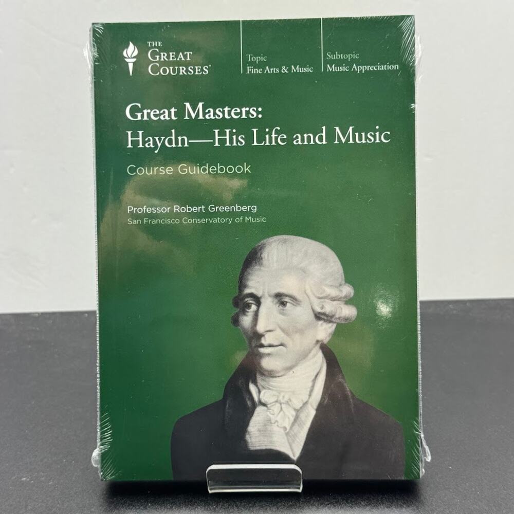 The Great Courses: Great Masters: Haydn—His Life and Music Guidebook & DVD's